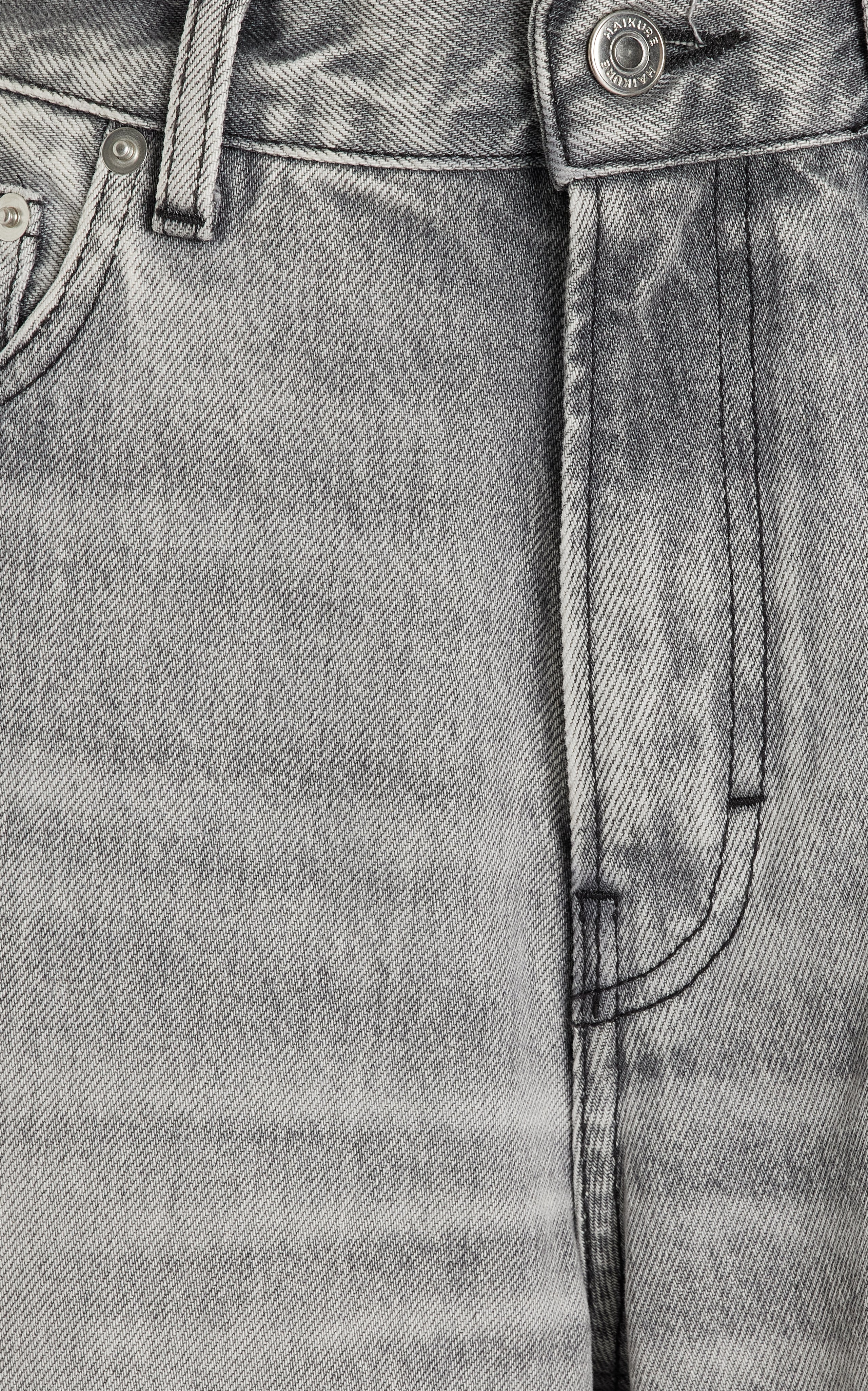 HAIKURE Korea Rigid Jeans in Grey